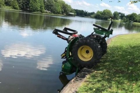 Most common mishaps on a tractor