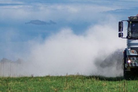 Take care when creating dust